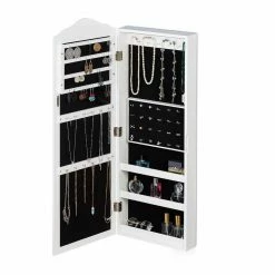 relaxdays Schmuckschrank »Schmuckschrank mit Spiegel«