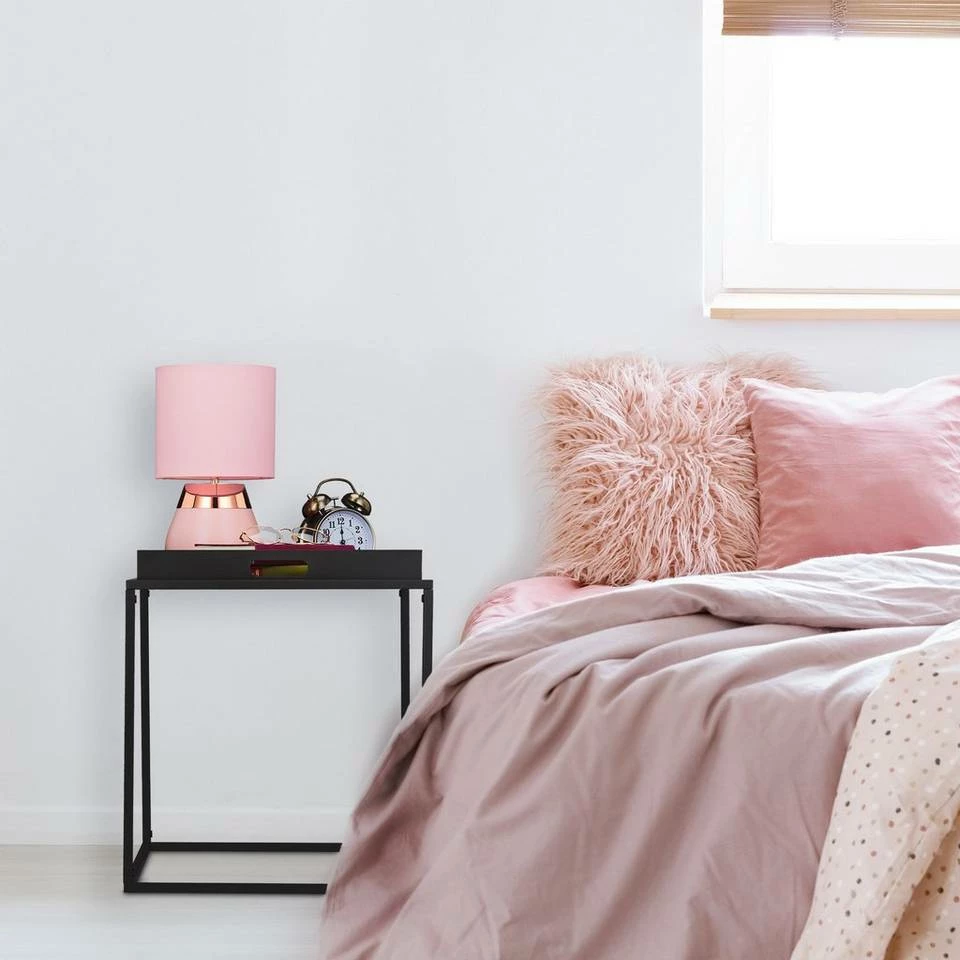 relaxdays Beistelltisch »Schwarzer Beistelltisch mit Tablett« 5 relaxdays Beistelltisch »Schwarzer Beistelltisch mit Tablett« – Bild 5