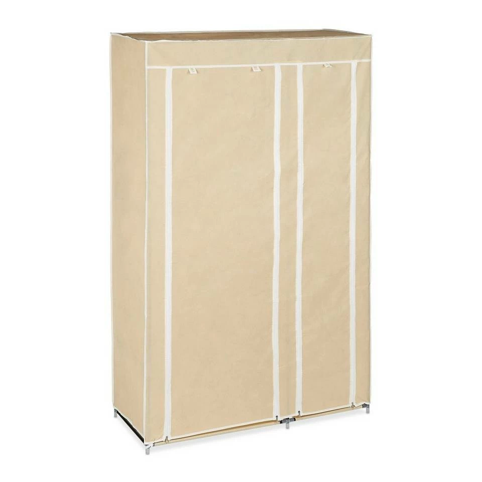 relaxdays Kleiderschrank »3 x Stoffschrank Kleiderstange beige« 10 relaxdays Kleiderschrank »3 x Stoffschrank Kleiderstange beige« – Bild 10