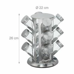 relaxdays Gewürzkarussell »Gewürzkarussell mit 12 Gläsern« -Deutschland Möbel Verkäufe 2024 8b05ebdb eafc 504c bdbf f167fea42769