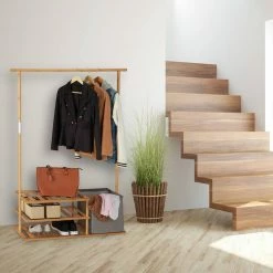 relaxdays Kleiderständer »Kleiderständer Bambus mit Ablagen« -Deutschland Möbel Verkäufe 2024 8b17d20a 14cf 5989 8bfe 4b0d0c100acd