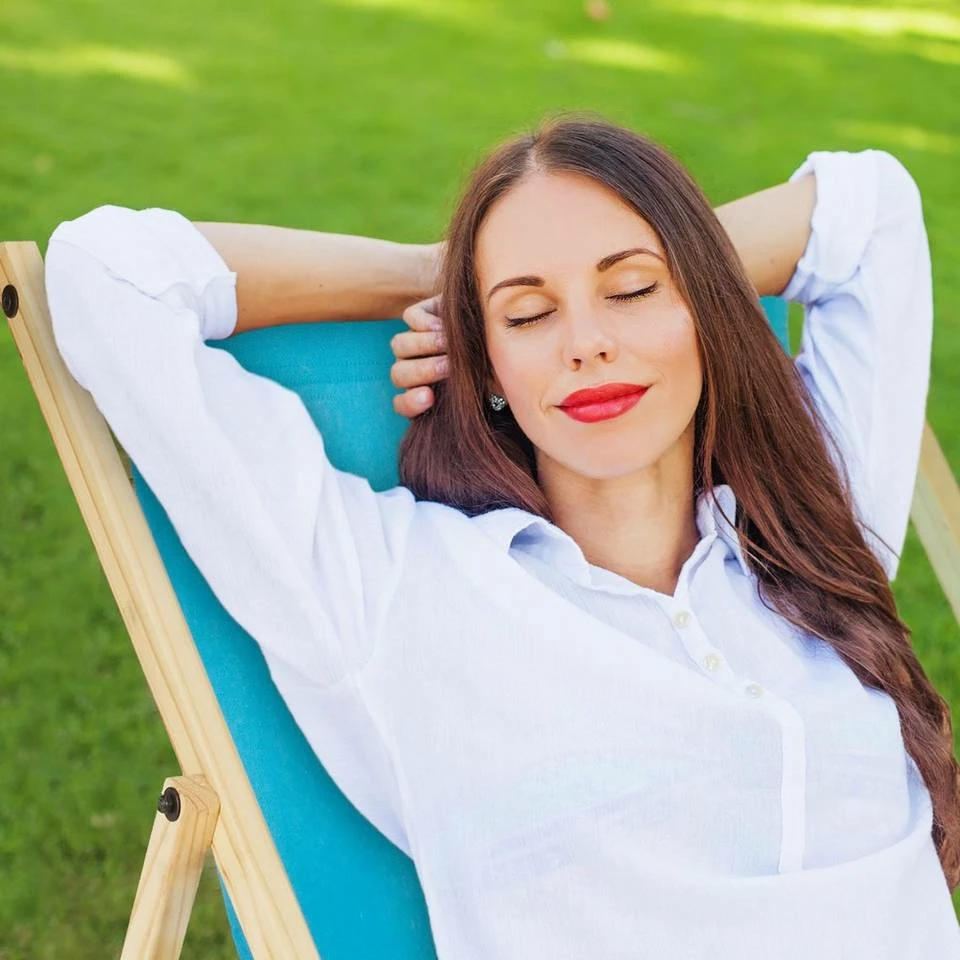 relaxdays Gartenliege »Liegestuhl Holz 2er Set«, Grau 3 relaxdays Gartenliege »Liegestuhl Holz 2er Set«, Grau – Bild 3