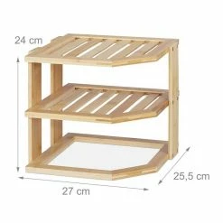 relaxdays Aufsatzregal »Bambus Eckregal für die Küche« -Deutschland Möbel Verkäufe 2024 8bbc2633 f40d 5217 b8b3 d325f7717683