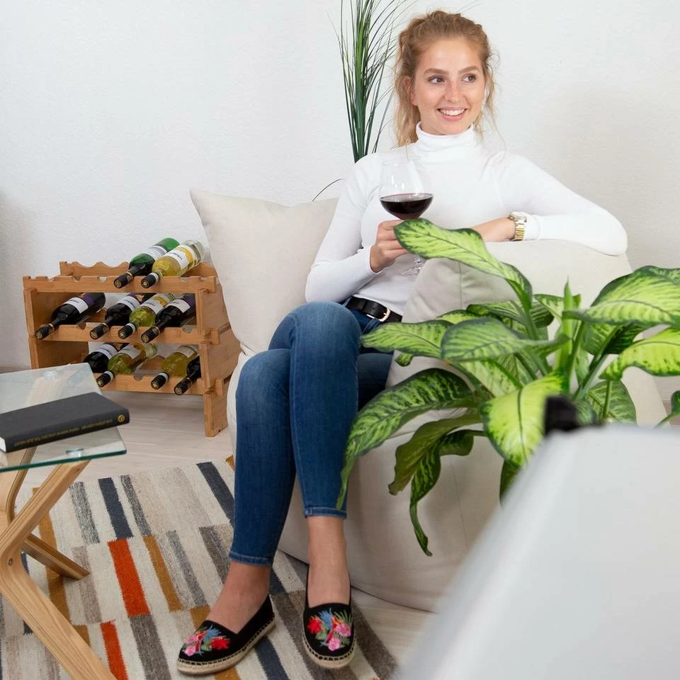 relaxdays Weinregal »Stapelbares Weinregal aus Bambus«, 2 2 relaxdays Weinregal »Stapelbares Weinregal aus Bambus«, 2 – Bild 2