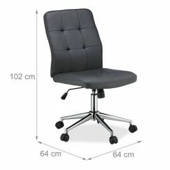 relaxdays Drehstuhl »Bürostuhl Kunstleder«, Grau Schwarz Silber, Anthrazit Silber Schwarz 14 relaxdays Drehstuhl »Bürostuhl Kunstleder«, Grau Schwarz Silber, Anthrazit Silber Schwarz -Deutschland Möbel Verkäufe 2024 8e12afc8 63b4 547a 9aa9 e2a4f4f1a6b6