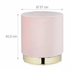 relaxdays Sitzhocker »Samthocker rosa« -Deutschland Möbel Verkäufe 2024 8ee595dd 5699 5d60 9358 fd15798b1eab