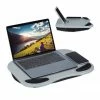 relaxdays Laptop Tablett »Laptopkissen grau«, Kunststoff