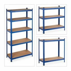 relaxdays Schwerlastregal »Schwerlastregal blau« -Deutschland Möbel Verkäufe 2024 8f8cdc97 7439 5e7f aa0e 83cf01497281