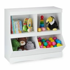 relaxdays Standregal »Kinderregal 4 Fächer«