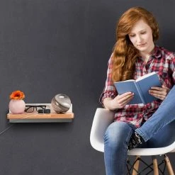 relaxdays Wandregal »Wandregal mit USB & Lampe« -Deutschland Möbel Verkäufe 2024 90281ed6 3c37 5d08 802e 3f1e29b0e42b