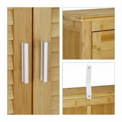 relaxdays Waschmaschinenumbauschrank »Waschmaschinenschrank LAMELL Bambus« -Deutschland Möbel Verkäufe 2024 9127d44d 4b20 53cf 84b9 143d3cdcda99