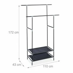 relaxdays Kleiderständer »Doppel Kleiderständer Metall« -Deutschland Möbel Verkäufe 2024 92102c38 0e44 5cfc 9618 79439ee2625a