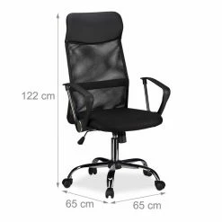 relaxdays Drehstuhl »Bürostuhl Drehstuhl verschiedene Farben«, Schwarz Silber Silber, Schwarz Silber -Deutschland Möbel Verkäufe 2024 93219ad5 545d 5e3e 93d5 2e6b8e6d810a