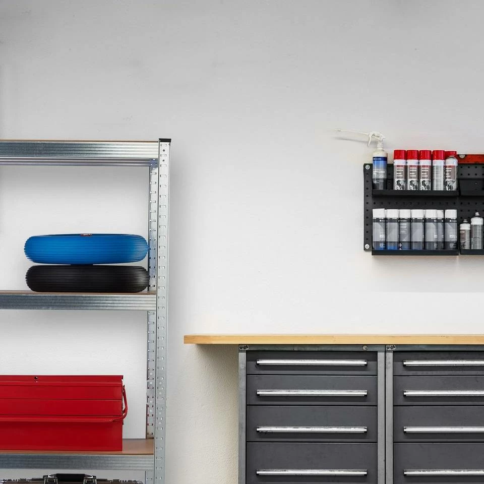 relaxdays Schwerlastregal »Verzinktes Schwerlastregal mit 4 Böden« 3 relaxdays Schwerlastregal »Verzinktes Schwerlastregal mit 4 Böden« – Bild 3