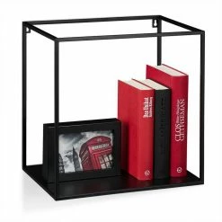 relaxdays Wandregal »Wandregal Metall«