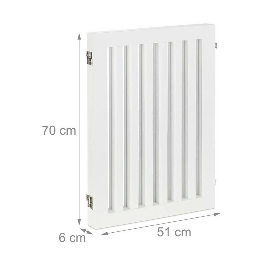 relaxdays Universalschutzgitter »Absperrgitter 70 cm«, 3 Panel 5 relaxdays Universalschutzgitter »Absperrgitter 70 cm«, 3 Panel – Bild 5