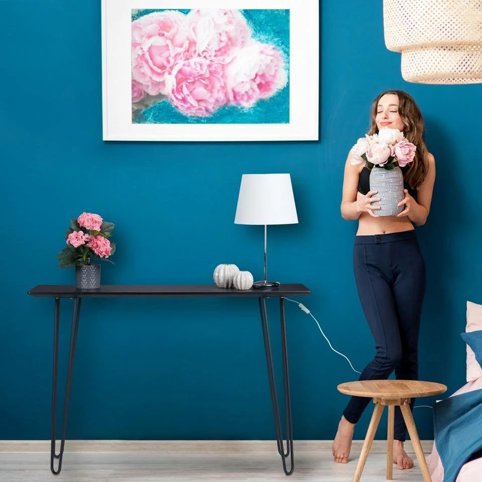 relaxdays Konsolentisch »Schwarzer Konsolentisch« 3 relaxdays Konsolentisch »Schwarzer Konsolentisch« – Bild 3