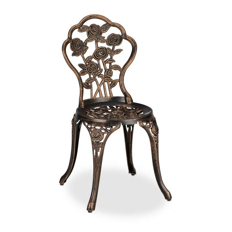 relaxdays Gartenmöbelset »3-teiliges Gartenmöbel Set«, Schwarz-Bronze 10 relaxdays Gartenmöbelset »3-teiliges Gartenmöbel Set«, Schwarz-Bronze – Bild 10