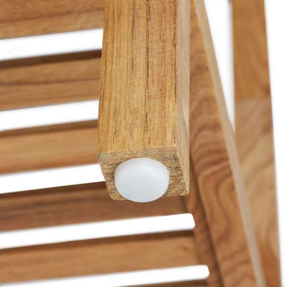 relaxdays Badregal »Badregal Walnuss 5 Ablagen« 8 relaxdays Badregal »Badregal Walnuss 5 Ablagen« – Bild 8