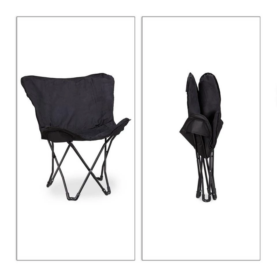 relaxdays Campingstuhl »Butterfly Chair klappbar« 7 relaxdays Campingstuhl »Butterfly Chair klappbar« – Bild 7