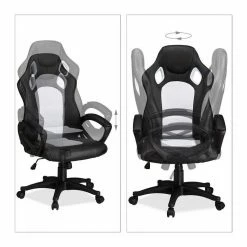 relaxdays Gaming-Stuhl »Gaming Stuhl XR9 im Racer Design«, Weiß Schwarz Gr&uuml;n, Schwarz Rot, Schwarz Wei&szlig;, Schwarz Dunkelblau -Deutschland Möbel Verkäufe 2024 95f5f987 1713 5d13 a897 9f470236a20c