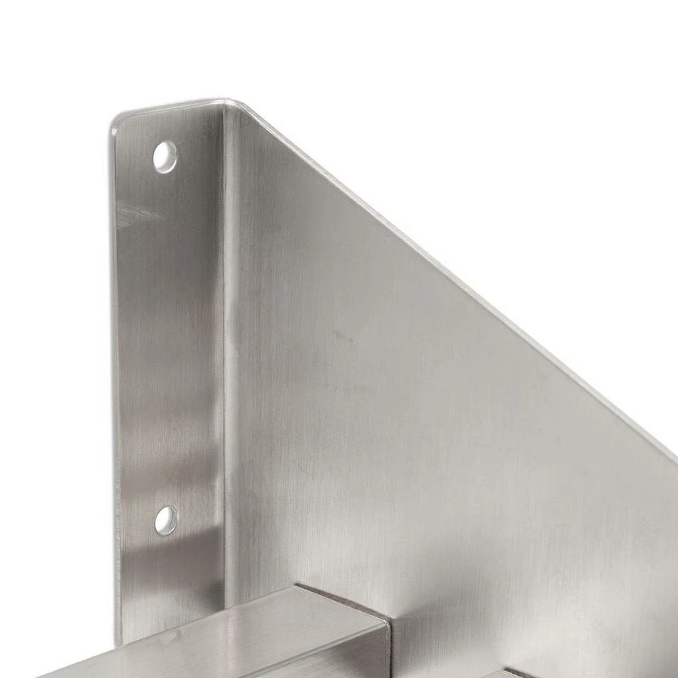 relaxdays Wandregal »Wandregal Edelstahl« 8 relaxdays Wandregal »Wandregal Edelstahl« – Bild 8