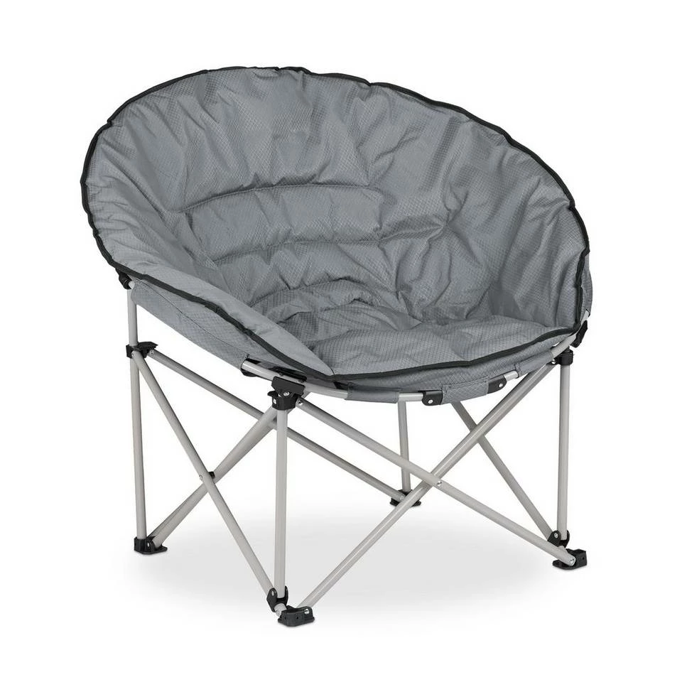 relaxdays Campingstuhl »Moon Chair grau« 10 relaxdays Campingstuhl »Moon Chair grau« – Bild 10