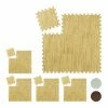 relaxdays Bodenschutzmatte »45 x Bodenschutzmatte Holzoptik natur«