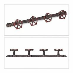 relaxdays Wandgarderobe »4 x Wandgarderobe Industrial« (4er Set) -Deutschland Möbel Verkäufe 2024 980014e5 6cf6 5005 8829 287bfe83a7f7