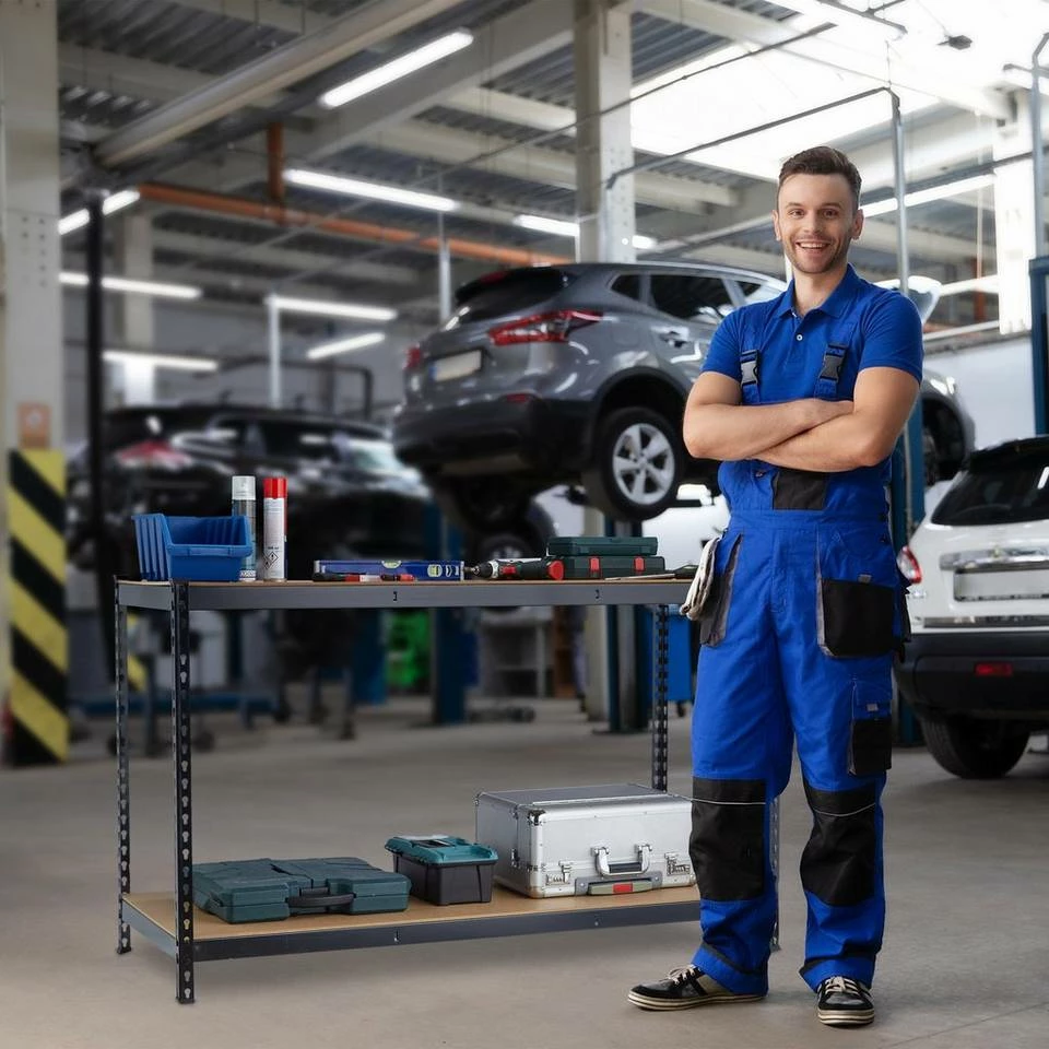 relaxdays Werkbank »Schwarze Werkbank« 5 relaxdays Werkbank »Schwarze Werkbank« – Bild 5