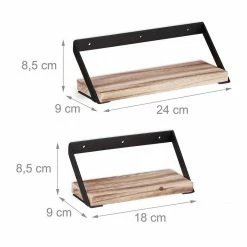 relaxdays Wandregal »Schweberegal 2er-Set« -Deutschland Möbel Verkäufe 2024 98c7c873 5e7a 5ee6 b01d ecff13e5931b