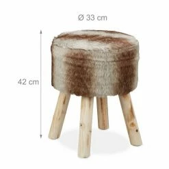 relaxdays Sitzhocker »Fellhocker rund« 12 relaxdays Sitzhocker »Fellhocker rund« -Deutschland Möbel Verkäufe 2024 98eeab51 7f90 5425 b1be 274fafaf43f5