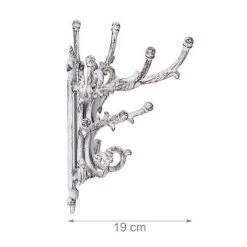 relaxdays Wandgarderobe »Wandgarderobe Vintage schwenkbar«, Weiß Braun, Wei&szlig; -Deutschland Möbel Verkäufe 2024 996edb8c b463 5385 baef e6fbbbd3b0dc