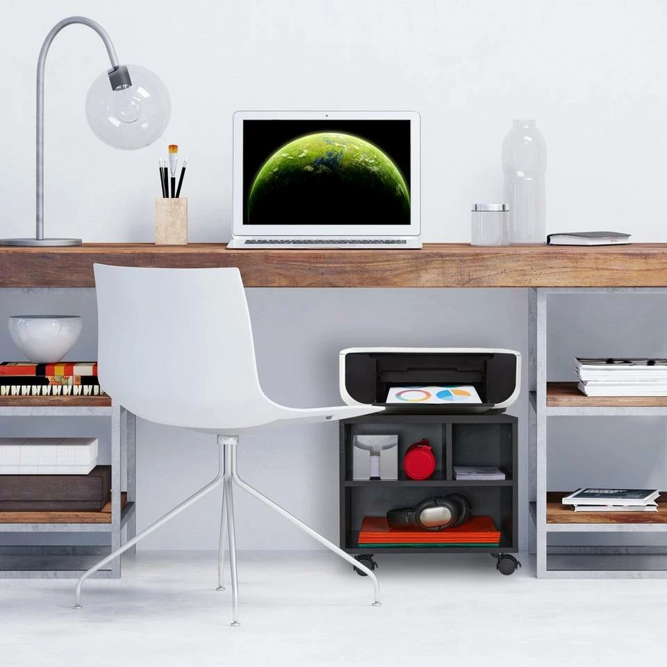 relaxdays Rollcontainer »Rollcontainer mit 3 offenen Fächern« 5 relaxdays Rollcontainer »Rollcontainer mit 3 offenen Fächern« – Bild 5