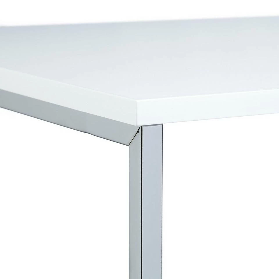 relaxdays Beistelltisch »Beistelltische 3er Set Metallbeine«, Weiß Braun Silber, Weiß 5 relaxdays Beistelltisch »Beistelltische 3er Set Metallbeine«, Weiß Braun Silber, Weiß – Bild 5