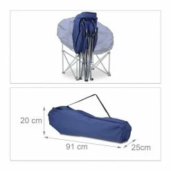 relaxdays Campingstuhl »2 x Campingstuhl Moonchair für 120 kg« -Deutschland Möbel Verkäufe 2024 9c4c42df 6721 5abc a58c 2744528d6993