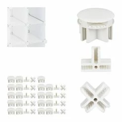 relaxdays Steckregal »40 x Verbindungsstücke Steckregalsysteme«