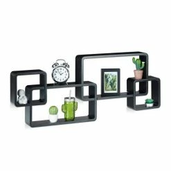 relaxdays Regalwürfel »Dekoregal Cubes«, Weiß-Blau Wei&szlig; Schwarz, Wei&szlig; Lila, Schwarz, Braun -Deutschland Möbel Verkäufe 2024 9d3565dc 834d 55a9 80e9 8481b9aaaef8