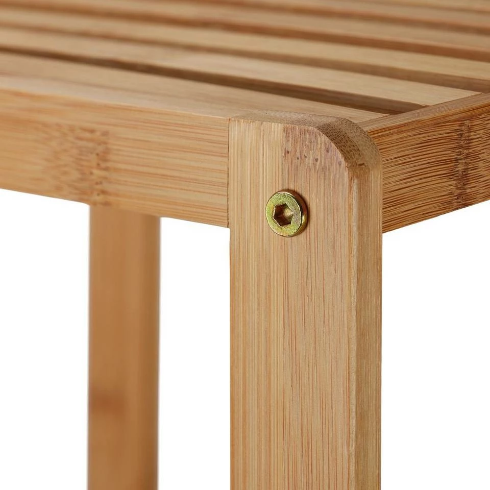 relaxdays Badmöbel-Set »Badregal Bambus mit 5 Ablagen« 6 relaxdays Badmöbel-Set »Badregal Bambus mit 5 Ablagen« – Bild 6