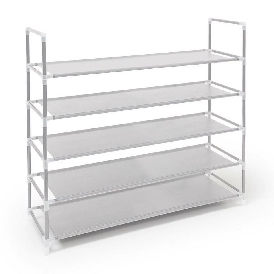 relaxdays Schuhregal »1 x Schuhregal für 20 Paar Schuhe weiß« 4 relaxdays Schuhregal »1 x Schuhregal für 20 Paar Schuhe weiß« – Bild 4