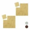 relaxdays Bodenschutzmatte »18 x Bodenschutzmatte Holzoptik natur«