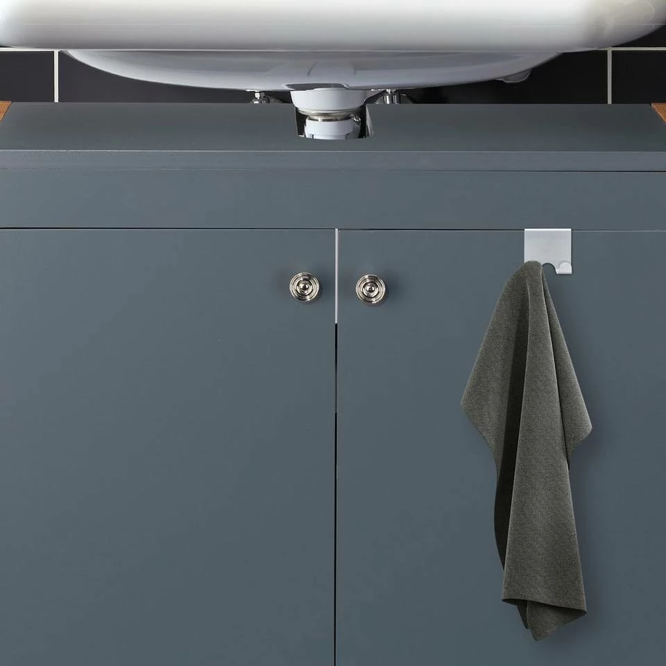 Türhaken »Türhaken Edelstahl 4er Set«, relaxdays 2 Türhaken »Türhaken Edelstahl 4er Set«, relaxdays – Bild 2