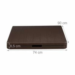 relaxdays Gartentisch »Klappbarer Gartentisch Holzoptik«, Braun -Deutschland Möbel Verkäufe 2024 9f82b8f3 a9af 5a68 aadd 47c2800cb9d2