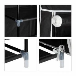 relaxdays Stoffschrank »1 x Stoffschrank schwarz« -Deutschland Möbel Verkäufe 2024 a018a4f0 e212 5161 a4f9 6f377cc56569