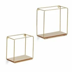 relaxdays Wandregal »Wandregal Metall gold 2er Set«, 2-tlg. -Deutschland Möbel Verkäufe 2024 a06c68d4 3218 581a ae32 e822a39c8a7f