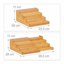 relaxdays Gewürzregal »Bambus Gewürzregal ausziehbar 4 Ebenen« -Deutschland Möbel Verkäufe 2024 a1265f4b 043e 5755 9914 8a57c61d93e9