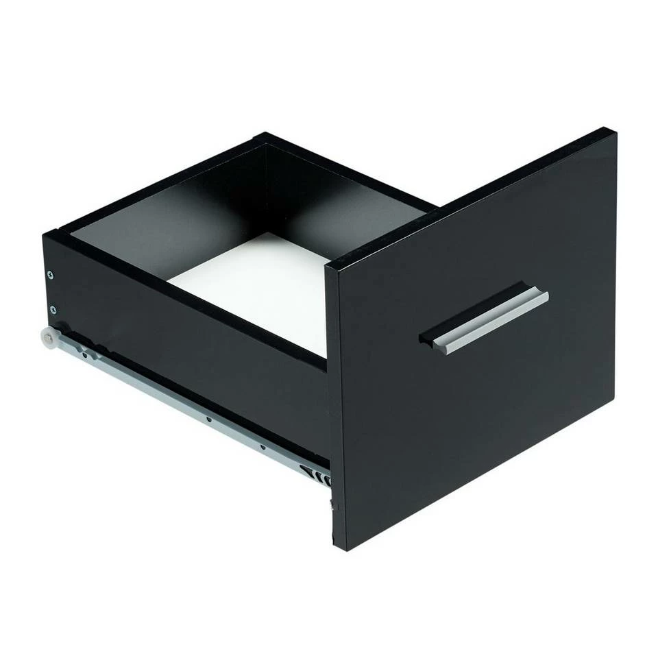 relaxdays Schreibtisch »Schreibtisch Glas mit Schublade«, Schwarz Weiß 11 relaxdays Schreibtisch »Schreibtisch Glas mit Schublade«, Schwarz Weiß – Bild 11