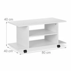 relaxdays TV-Regal »TV Board mit Rollen weiß« -Deutschland Möbel Verkäufe 2024 a16191cc 7dbb 5156 b445 3c9772ea7845