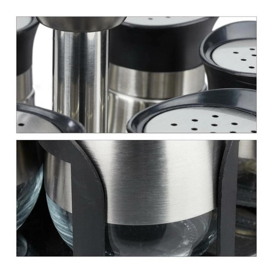 relaxdays Gewürzkarussell »Gewürzkarussell mit 12 Gläsern« 9 relaxdays Gewürzkarussell »Gewürzkarussell mit 12 Gläsern« – Bild 9