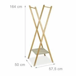 relaxdays Kleiderständer »Kleiderständer Bambus« -Deutschland Möbel Verkäufe 2024 a2a9517d 24f2 5210 b5ed 9a6bf405652a